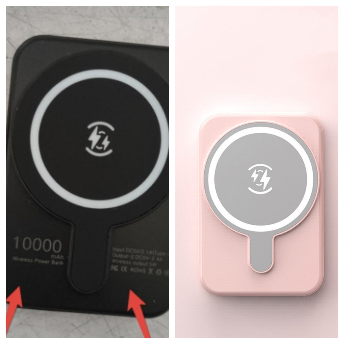 Mini Fast Charging Magnetic Wireless Power Bank 5000mAh