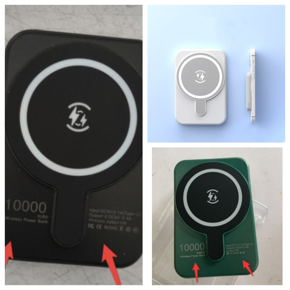 Mini Fast Charging Magnetic Wireless Power Bank 5000mAh