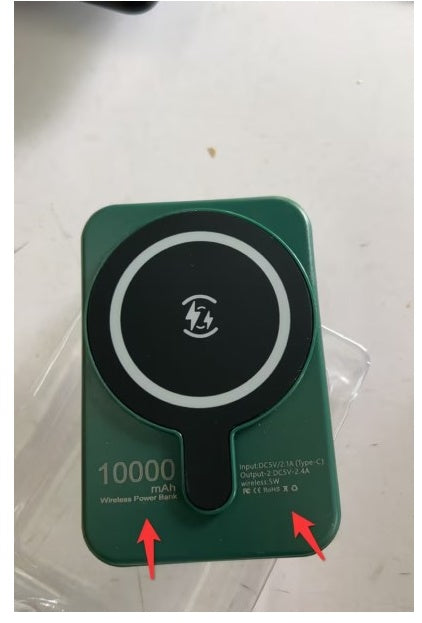 Mini Fast Charging Magnetic Wireless Power Bank 5000mAh