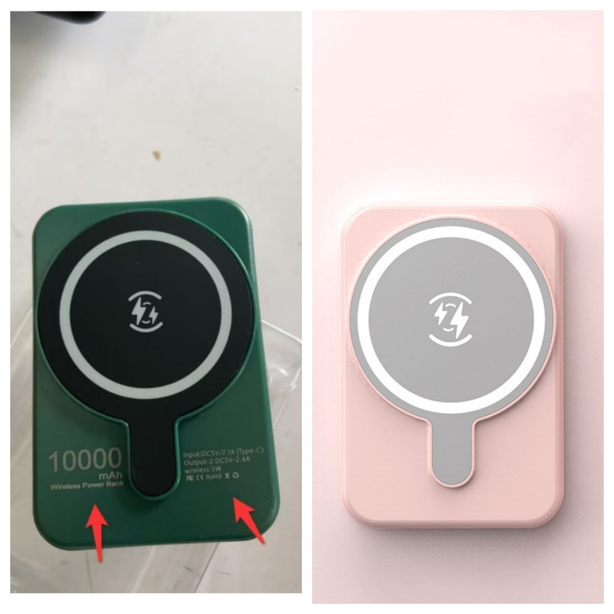 Mini Fast Charging Magnetic Wireless Power Bank 5000mAh