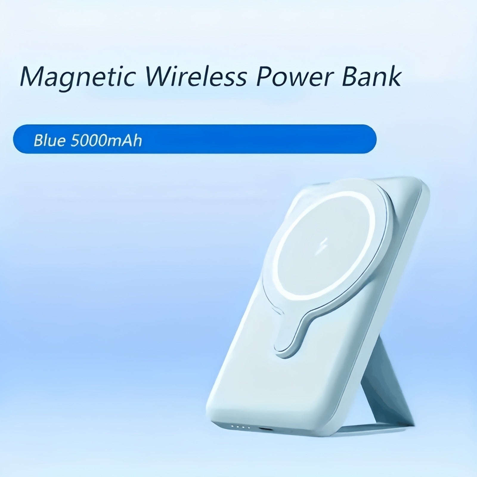 Magsafe Mini Power Bank 5000Mah Wireless Magnetic Power Bank Portable Charger US