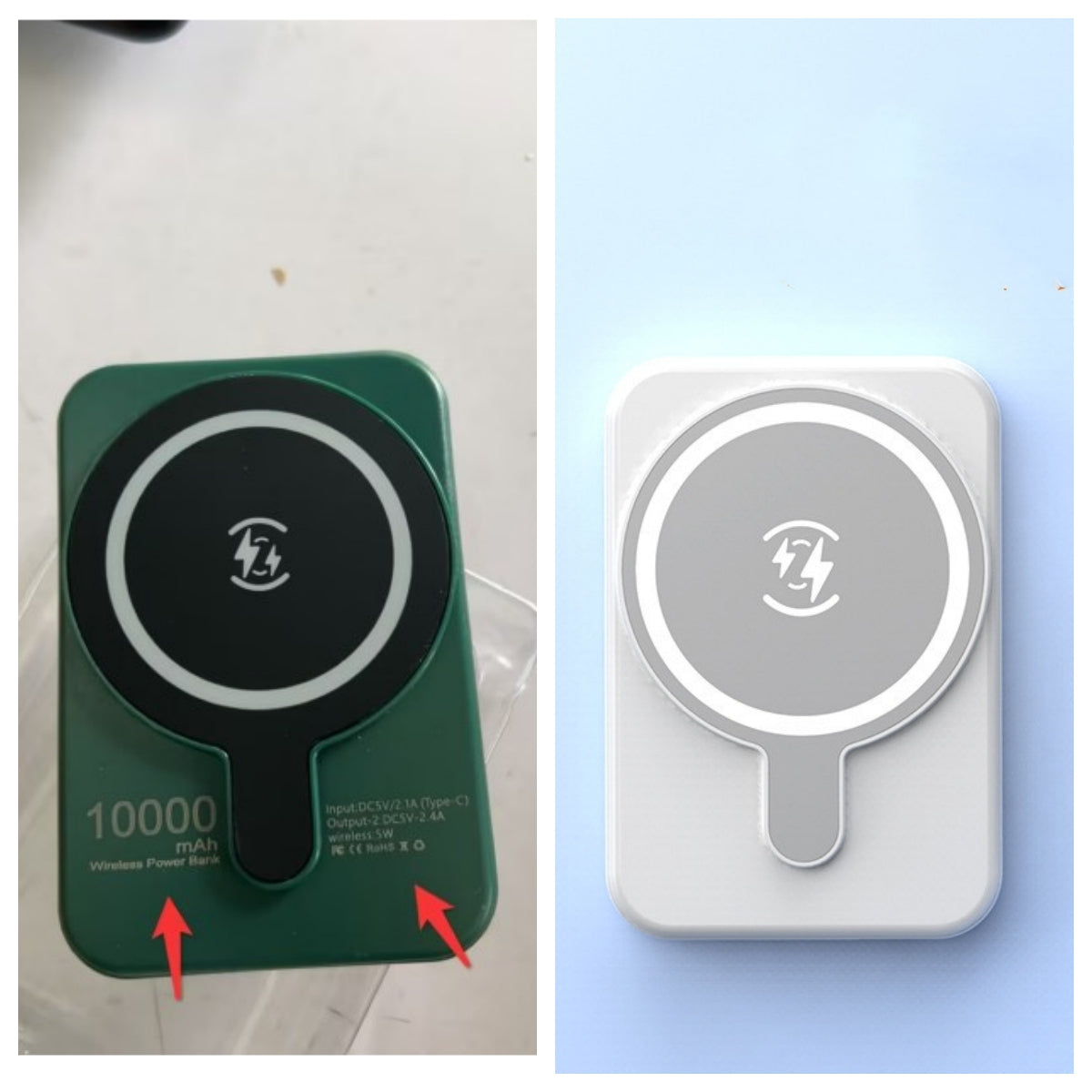 Mini Fast Charging Magnetic Wireless Power Bank 5000mAh