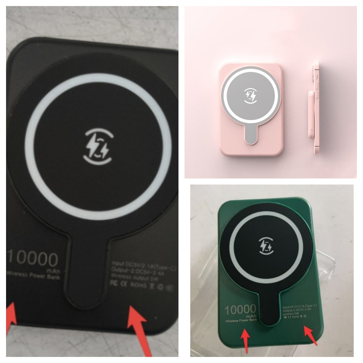 Mini Fast Charging Magnetic Wireless Power Bank 5000mAh